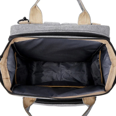 New Outdoor Folding Bag with Baby Can Sleep Mommy Bag Multi-functional Bottle Backpack Diaper Backpack - V.I.P Digital Presence