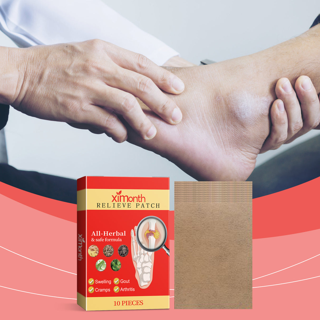 Foot Joint Relief Patch Relieves Foot Joint Muscle Ankle Muscle Pain Body Care - V.I.P Digital Presence