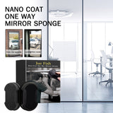 Nano Coat One Way Mirror Sponge, Car Windshield Bathroom Office Floor-To-Ceiling Window Glass Nanosponge Wipe - V.I.P Digital Presence