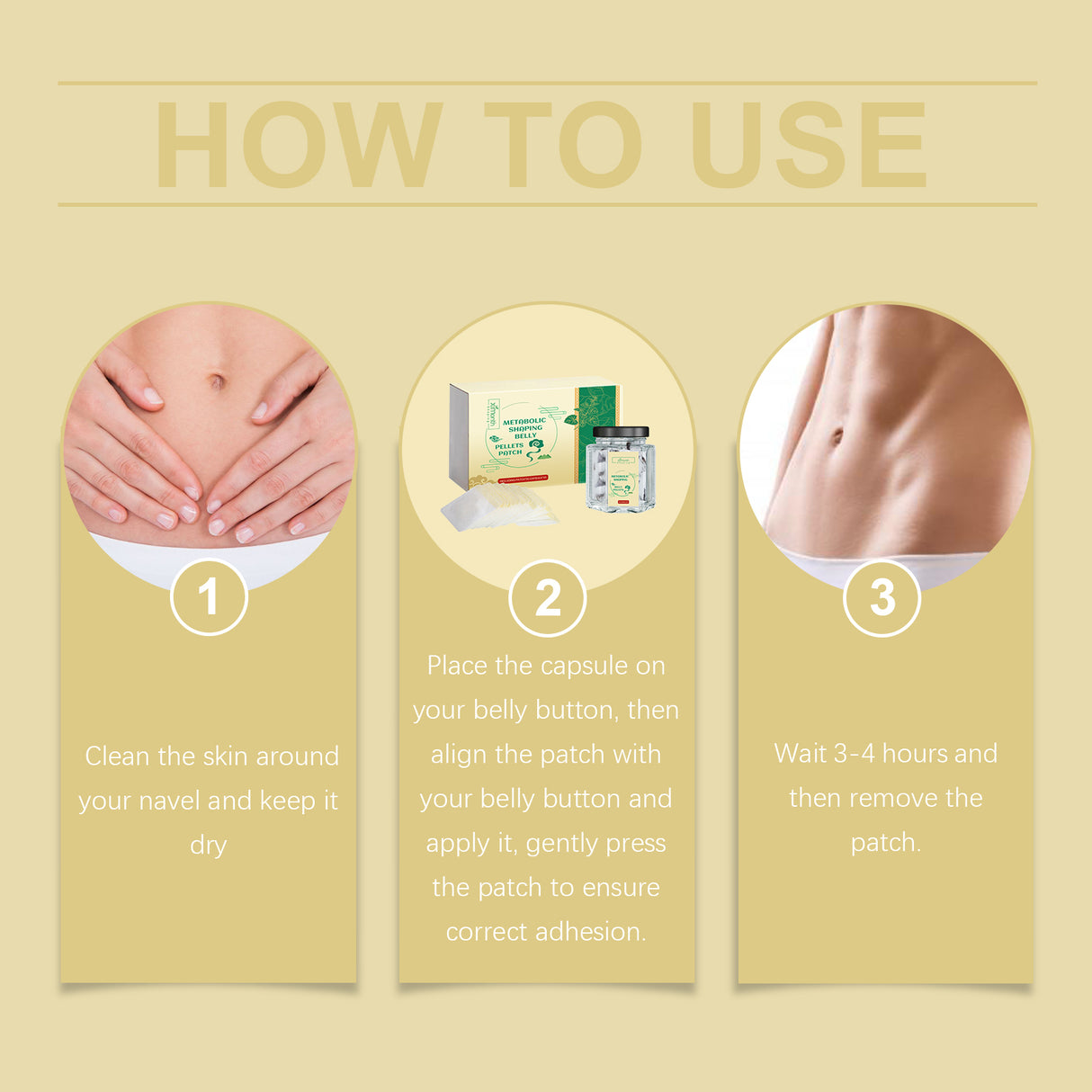 Body Care Patch For Firming, Moisturizing And Smoothing Skin Daily Gentle Body Care Patch