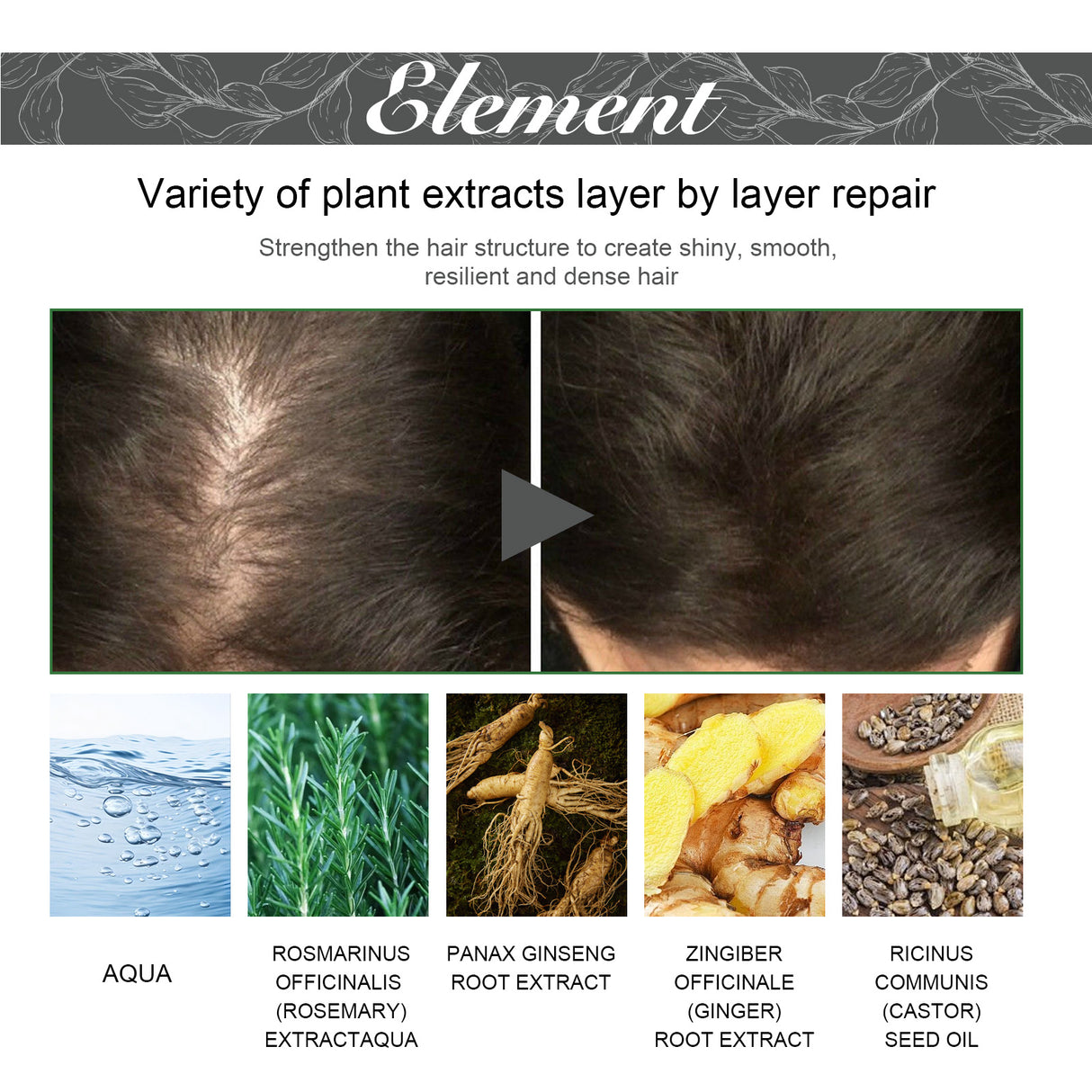Hair Density Growth Essential Oil, Nourishing Hair Root Repair Perming Dry Damaged Hair Supple Hair Care Essential Oil - V.I.P Digital Presence
