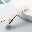 Korean Style Retro Crystal Beaded Hair Clip Simple Wild One Word Clip Female Side Clip Spring Clip Korean Hair Accessories - V.I.P Digital Presence
