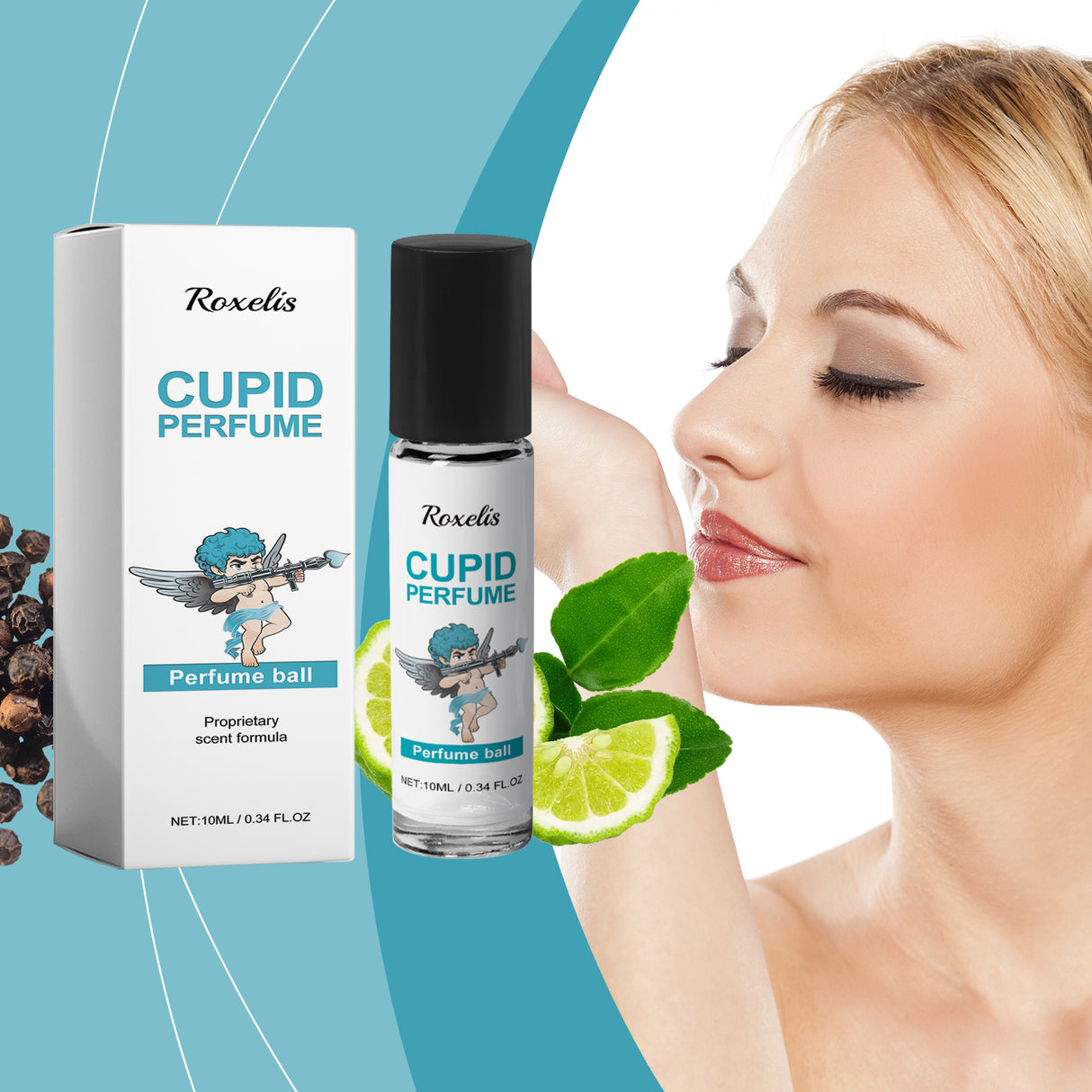 Cupid Series Ball Perfume Fresh Cologne Tone Light Elegant Lasting Fragrance Dating Charm Perfume - V.I.P Digital Presence