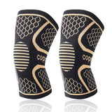Sports knee pads moisture wicking deodorizing copper ion knee pads basketball hiking running copper fiber knee pads - V.I.P Digital Presence