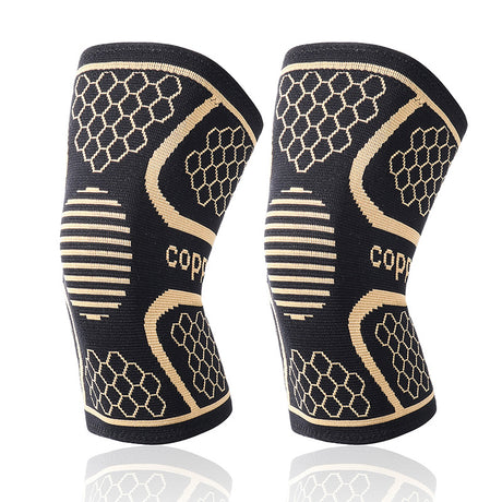 Sports knee pads moisture wicking deodorizing copper ion knee pads basketball hiking running copper fiber knee pads - V.I.P Digital Presence