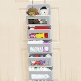 5 - Shelf Hanging Storage: Anti - Tilt, 5 large pockets. Good for bedroom, bathroom, living room (behind - door use). - V.I.P Digital Presence