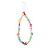 Simple color collision fresh fruit bead mobile phone chain geometric soft ceramic pendant rope chain - V.I.P Digital Presence