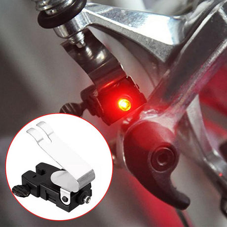 Waterproof Cycling Brake Bike Light Mount Tail Rear Bicycle Light LED High Brightness Red LED lamp Cycling Accessories - V.I.P Digital Presence