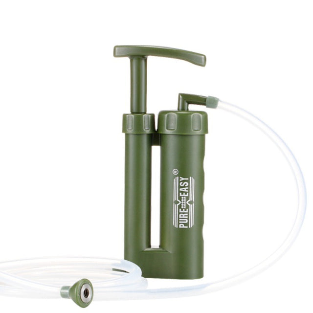 Outdoor water purifier, wilderness survival emergency rescue water filter, camping portable pump filter - V.I.P Digital Presence