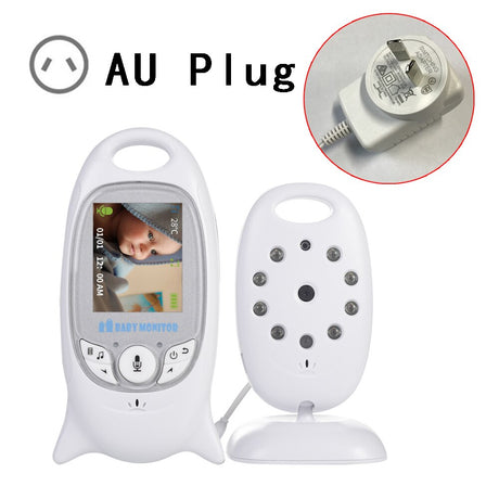 VB601 Baby Monitor 2 inch BeBe Baba Electronic Babysitter Radio Video Nanny Camera Night Vision Temperature Monitoring 8 Lullaby - V.I.P Digital Presence