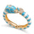 European and American fashion jewelry elephant enamel oil drip alloy open bracelet - V.I.P Digital Presence