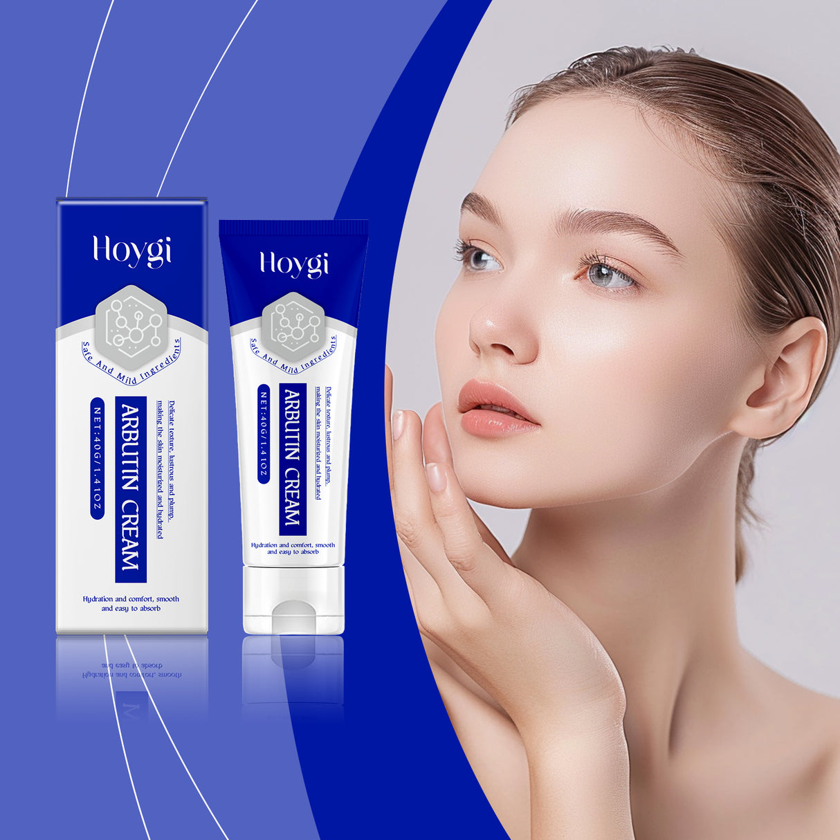 Arbutin Cream Moisturizer Facial Skin Care Hydrates Gently And Nourishes Soft And Radiant Skin