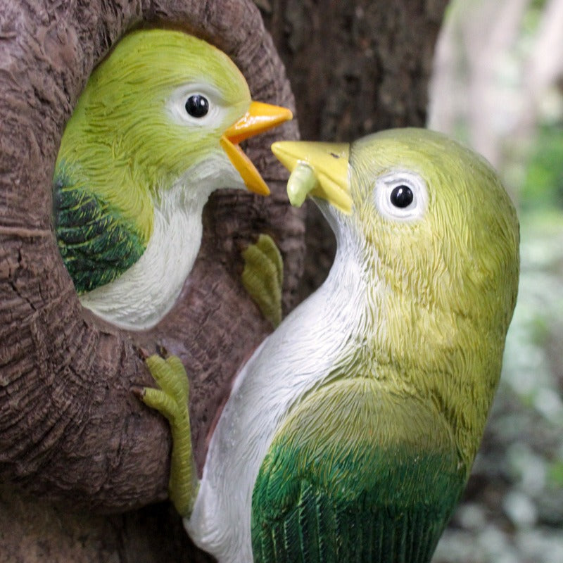 Xiuyan Bird Tree Cave Garden Resin Pendant - V.I.P Digital Presence