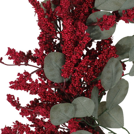 29" EUCALYPTUS/BERRY WREATH - V.I.P Digital Presence