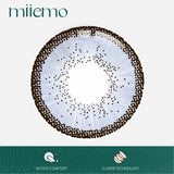 1Pair FDA Certificate Eyes Beautiful Pupil Colorful Girl Cosplay Contact Lenses  MY WAY BLUE - V.I.P Digital Presence