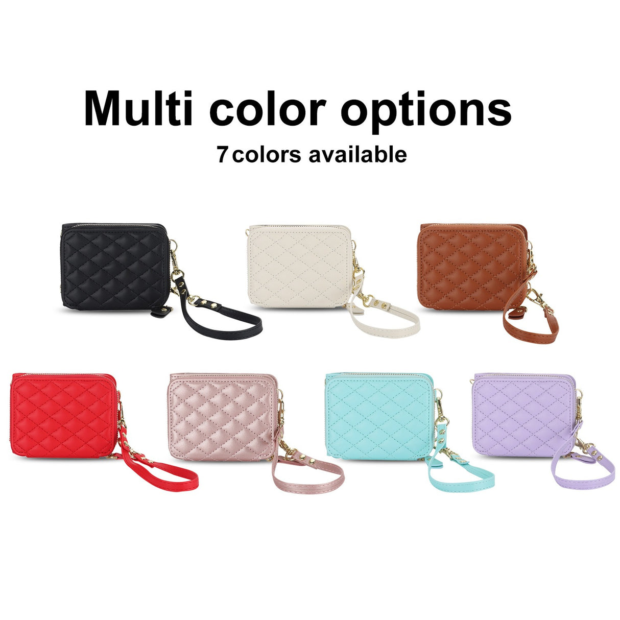 Suitable for Flip5 4 folding phone case fashion card insertion Samsung ZFlip6 crossbody small fragrant style phone leather cover - V.I.P Digital Presence