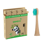 Suitable for Philips electric toothbrush natural bamboo biodegradable bamboo toothbrush head made of bamboo - V.I.P Digital Presence