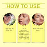 Facial Scrub Gently Cleanses Facial Skin, Exfoliates, Moisturizes, Moisturizes And Brightened