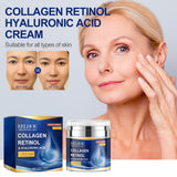 Collagen Retinol Hyaluronic Acid Cream, Hydrating And Moisturizing Deep Moisturizing And Smoothing Fine Lines Firming Skin Care Cream
