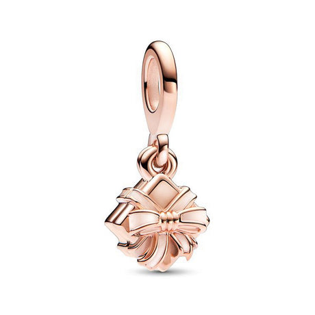 Pan Jiazhu Rose Gold Openable Birthday Gift Box Pendant Bow Ribbon Cute Gift Accessories - V.I.P Digital Presence