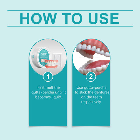 Denture Retouching Set, Denture Retouching Set Comfortable And Beautiful Between Teeth - V.I.P Digital Presence