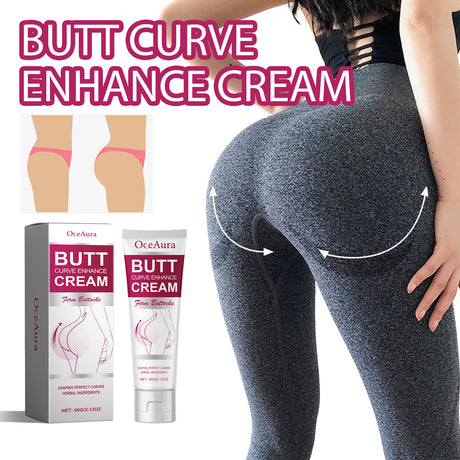 Butt Curve Enhance Cream, Hip Massage Firming Skin Slimming Show Figure Curve Ass Beautiful Buttock Cream - V.I.P Digital Presence