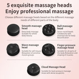Fat pushing machine, body massage device, household handheld wireless massage, neck, waist, shoulder kneading, fascia gun - V.I.P Digital Presence