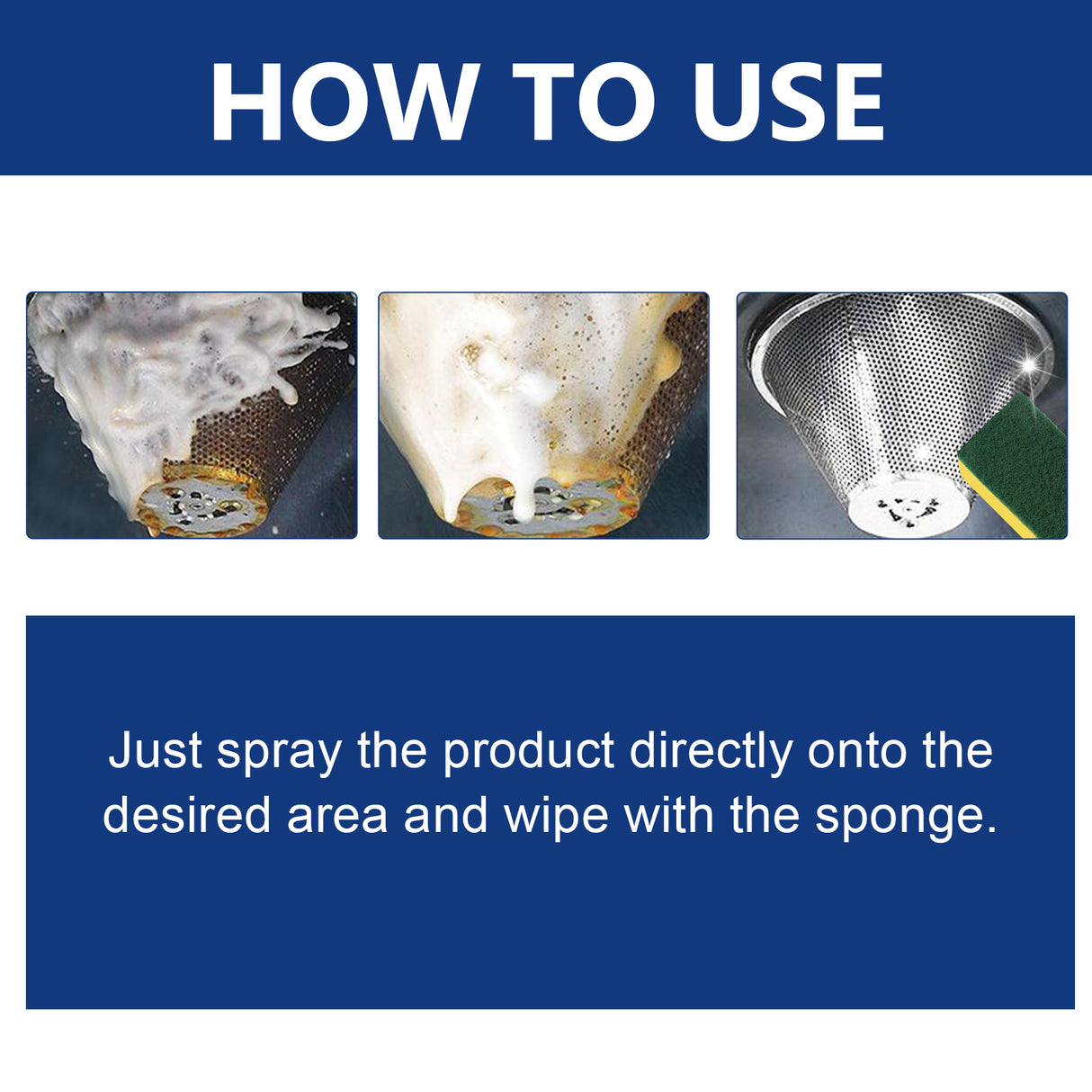 Kitchen Grease Foam Cleaner Range Hood Stove Exhaust Pipe Wall Kitchen Utensils Grease Cleaner - V.I.P Digital Presence