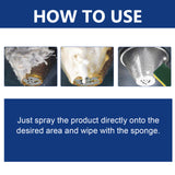 Kitchen Grease Foam Cleaner Range Hood Stove Exhaust Pipe Wall Kitchen Utensils Grease Cleaner - V.I.P Digital Presence
