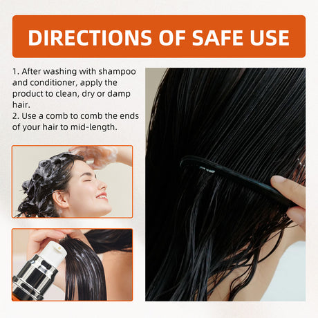 Hair Oil, Moisturize And Smooth Hair Care Repair Split End Dry Hair - V.I.P Digital Presence