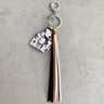 Handmade Popular Jewelry Western Farm Style Leather Keychain Cow Horse Deer Cow Brand Leather Tassels - V.I.P Digital Presence