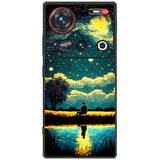 Nubia Z70Sultra Phone Case Leather Business Anti-drop Protective Cover Classic Starry Sky - V.I.P Digital Presence