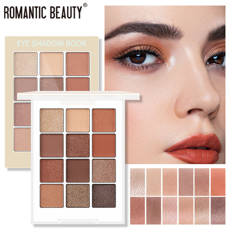 Romantic Beauty Makeup For Eye Ins Hot Sale Eye Shadow Disk 12 Color Eye Shadow - V.I.P Digital Presence