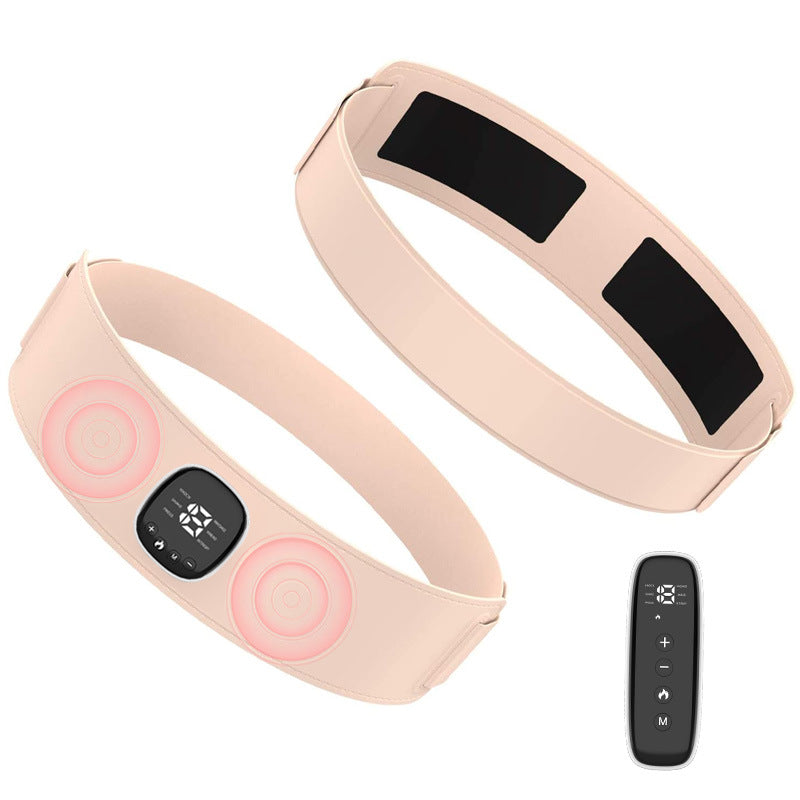 EMS heated waist and palace slimming belt hot compress massage belt waist and abdomen massager - V.I.P Digital Presence