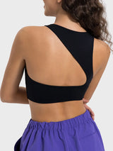 Cutout Round Neck Active Tank - V.I.P Digital Presence