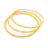 3mm smooth plain circular ring bracelet with multiple layers for wearing wristbands and accessories - V.I.P Digital Presence
