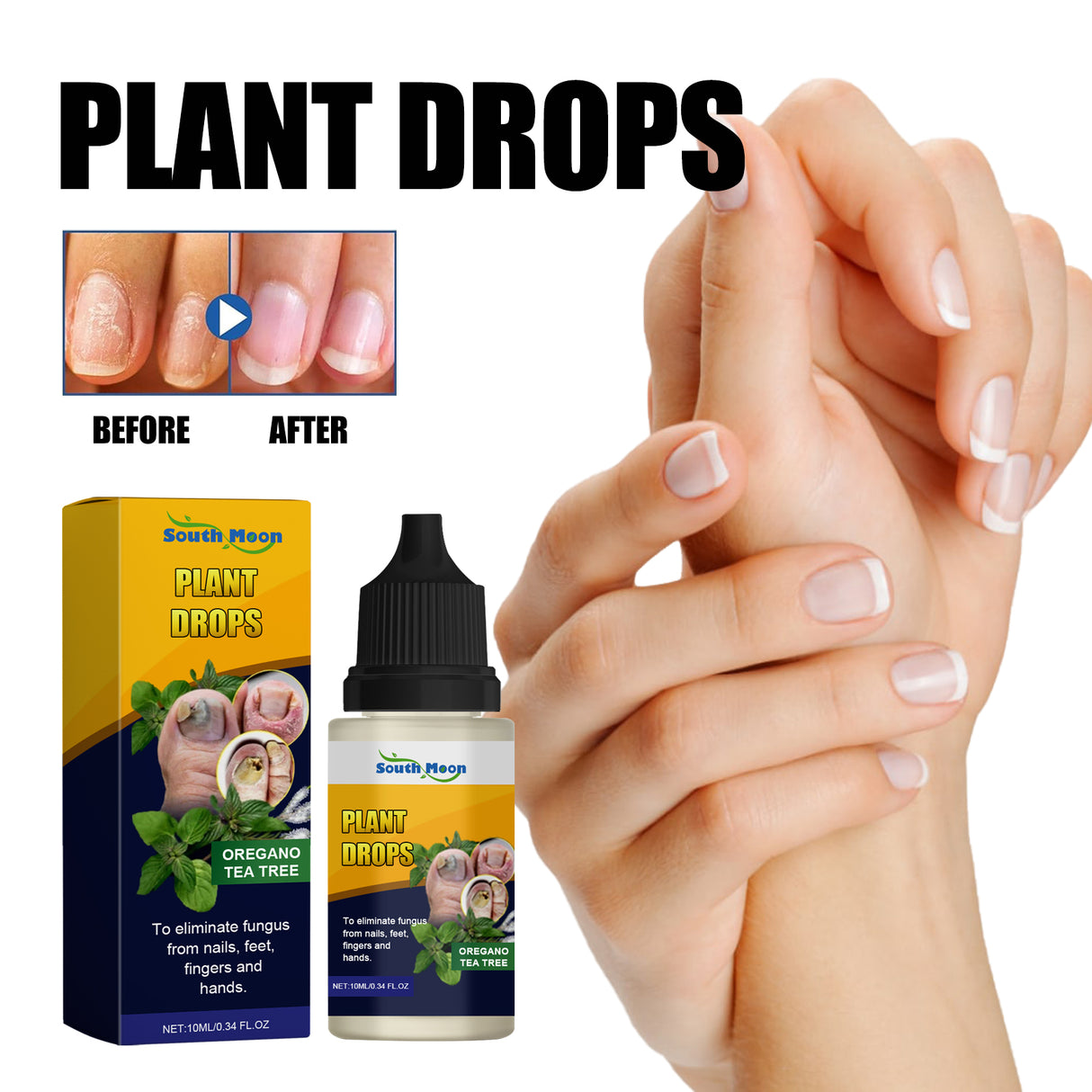 Plant Drops, Repair Extremities Soft Thickening Light Armour Moist Clean Fingernails Detailer - V.I.P Digital Presence