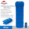 Colchoneta inflable para acampar al aire libre Naturehike, bolsa inflable, tienda de campaña, colchón para dormir, colchoneta ultraligera portátil para picnic, colchoneta para acampar y picnic