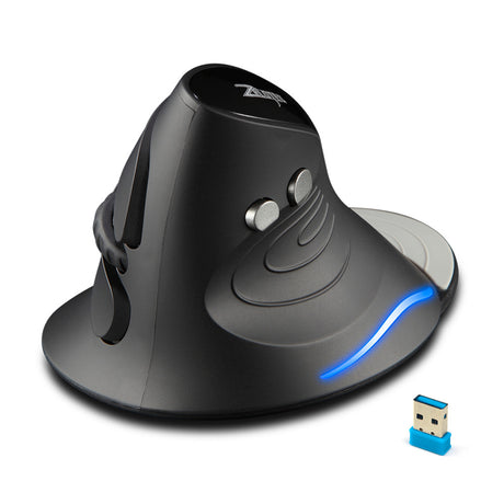 Master F17 Vertical Mouse Ergonomic Worm Anti Mouse Hand Laptop Desktop Wireless Mouse - V.I.P Digital Presence