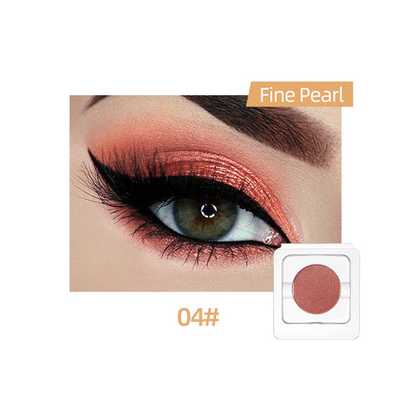 QIBEST Monochrome Eye Shadow Nude Makeup Earth Color Pearl Matte New Color Wine Red Earth Color Stage Makeup - V.I.P Digital Presence