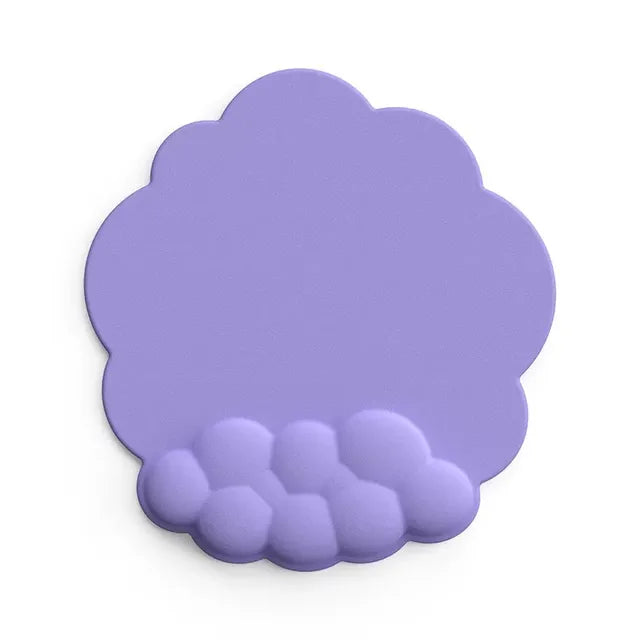 Alfombrilla de ratón con reposamuñecas para teclado, nube, antideslizante, espuma viscoelástica, para escritorio, oficina, gamer, ratón, reposamuñecas