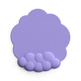 Alfombrilla de ratón con reposamuñecas para teclado, nube, antideslizante, espuma viscoelástica, para escritorio, oficina, gamer, ratón, reposamuñecas