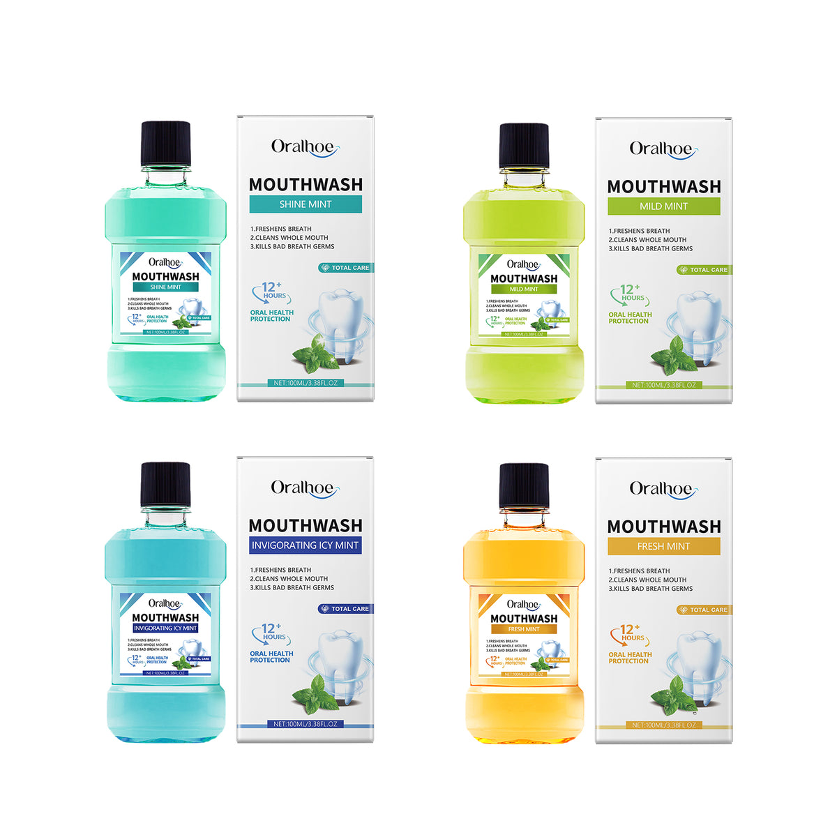 Breath Freshening Mouthwash Fresh Breath Daily Care Teeth Cleaning Odor Mouthwash - V.I.P Digital Presence