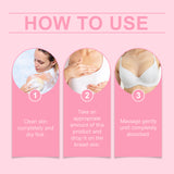 Pueraria Papaya Breast Firming Cream, Moisturizing And Firming Chest Skin Daily Massage Care Cream