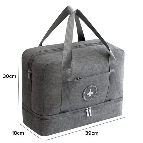 Portable Travel Bag Waterproof Travel Accessories Multifunctional Dry Wet Separation Storage Bag Soft Travel Duffle - V.I.P Digital Presence