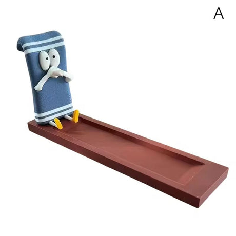 Towelie Servietsky Incense Stick Holder, realistic handmade crafts, home decor, ideal for meditation and yoga. - V.I.P Digital Presence