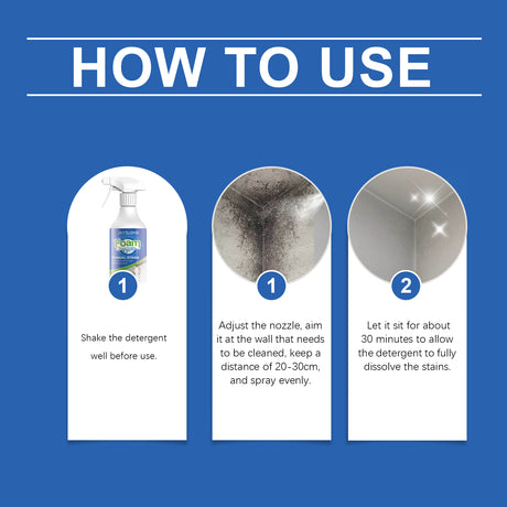 Stain Removal Foam Cleaner, Multi-Purpose Home Cleaner For Moldy Wall Tile - V.I.P Digital Presence