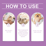 Pet Lavender Shampoo Gently Cleans Pet Cat And Dog Hair Fluffy Smooth And Fragrant - V.I.P Digital Presence