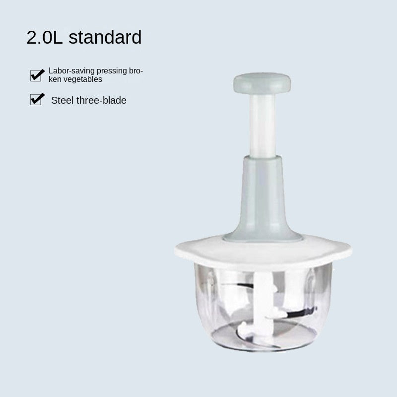 Press Garlic Processor Popper Meat Grinder Manual Baby Food Maker - V.I.P Digital Presence