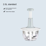 Press Garlic Processor Popper Meat Grinder Manual Baby Food Maker - V.I.P Digital Presence